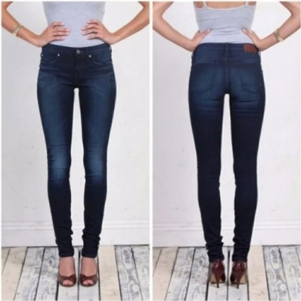 Henry & Belle Super Skinny Jeans in Rustic Low Rise Y2K‎